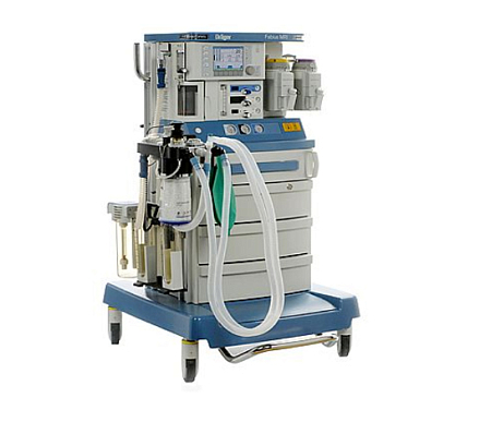 Наркозно-дыхательный аппарат для работы при МРТ Fabius MRI (Dräger)