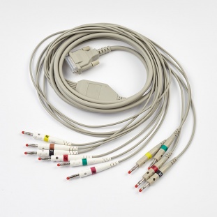 Малое изображение кабель пациента для кардиографов schiller банановидный