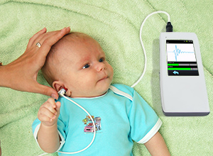 Малое изображение нейро-аудио-скрин для аудиологического скрининга новорожденных